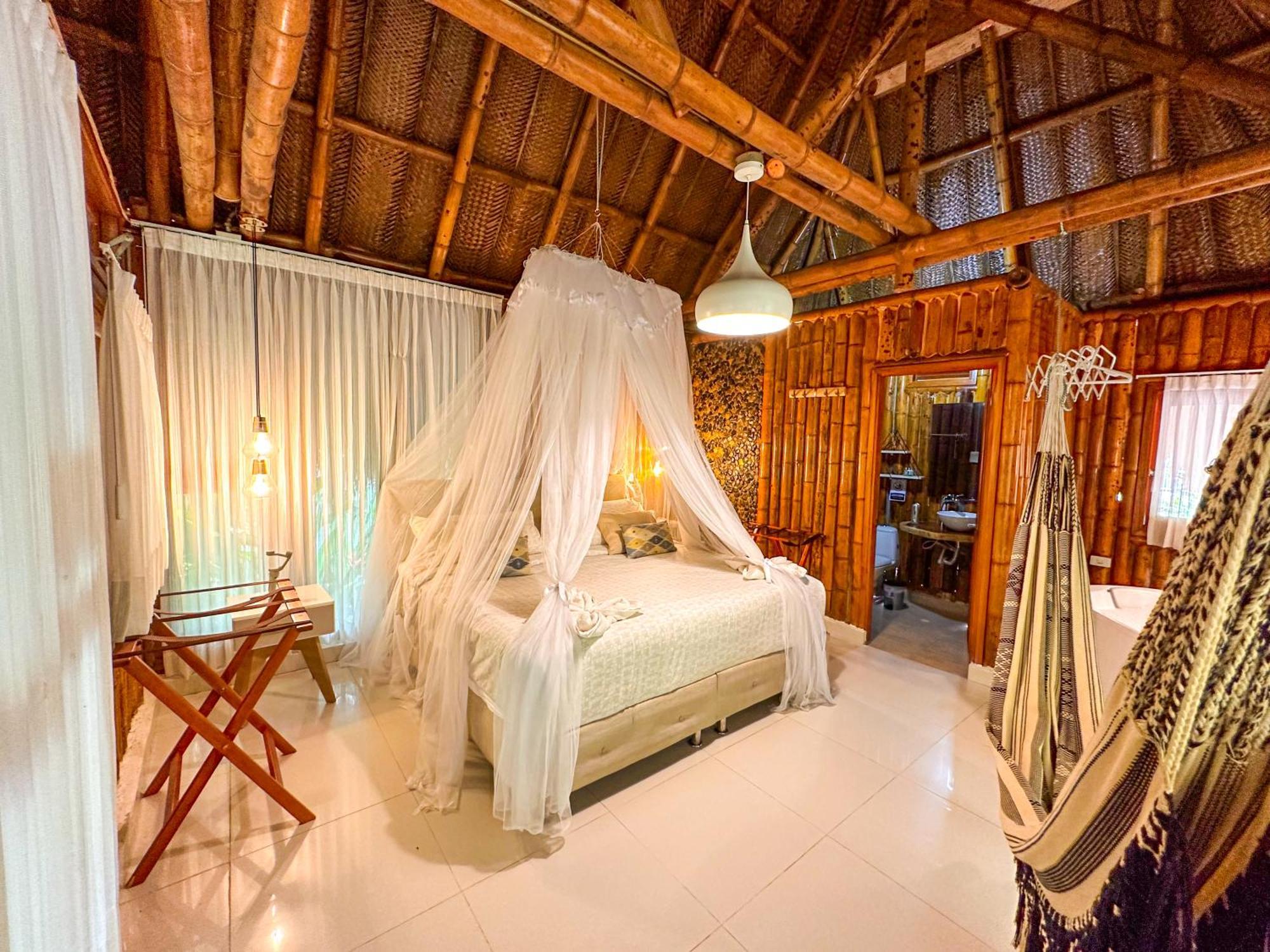 Hotel Ecohabs Bamboo Parque Tayrona - Dentro Del Pnn Tayrona El Zaino Esterno foto