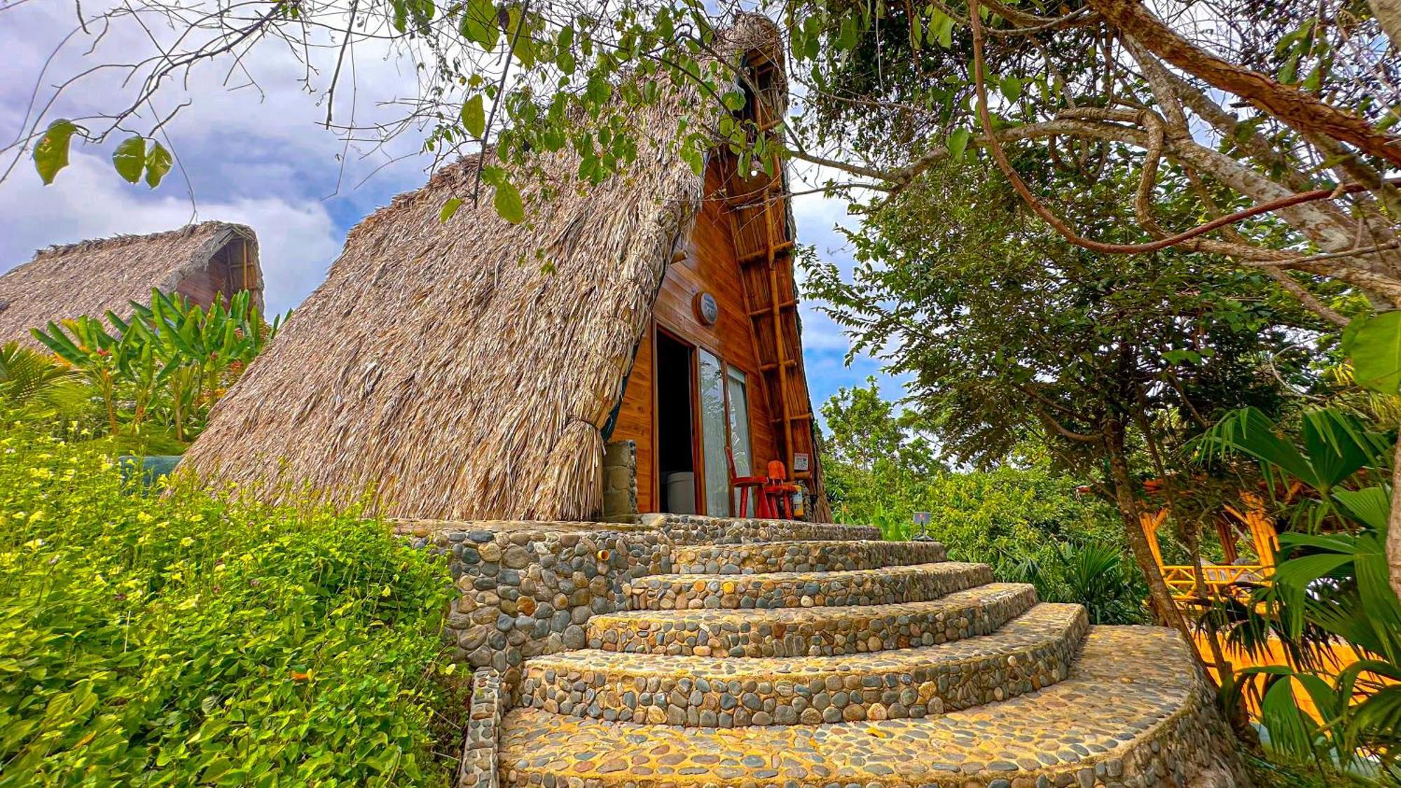 Hotel Ecohabs Bamboo Parque Tayrona - Dentro Del Pnn Tayrona El Zaino Esterno foto