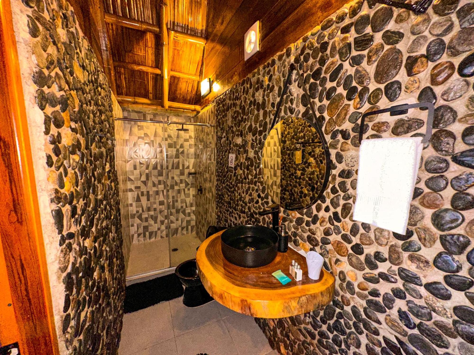 Hotel Ecohabs Bamboo Parque Tayrona - Dentro Del Pnn Tayrona El Zaino Esterno foto
