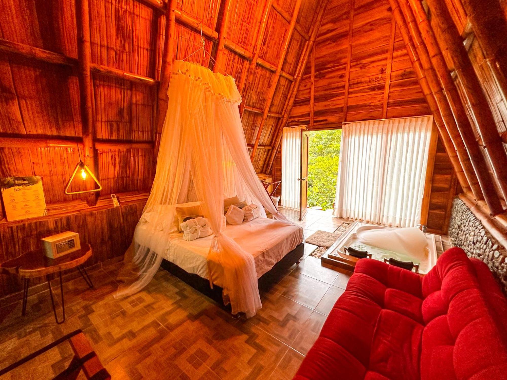 Hotel Ecohabs Bamboo Parque Tayrona - Dentro Del Pnn Tayrona El Zaino Camera foto
