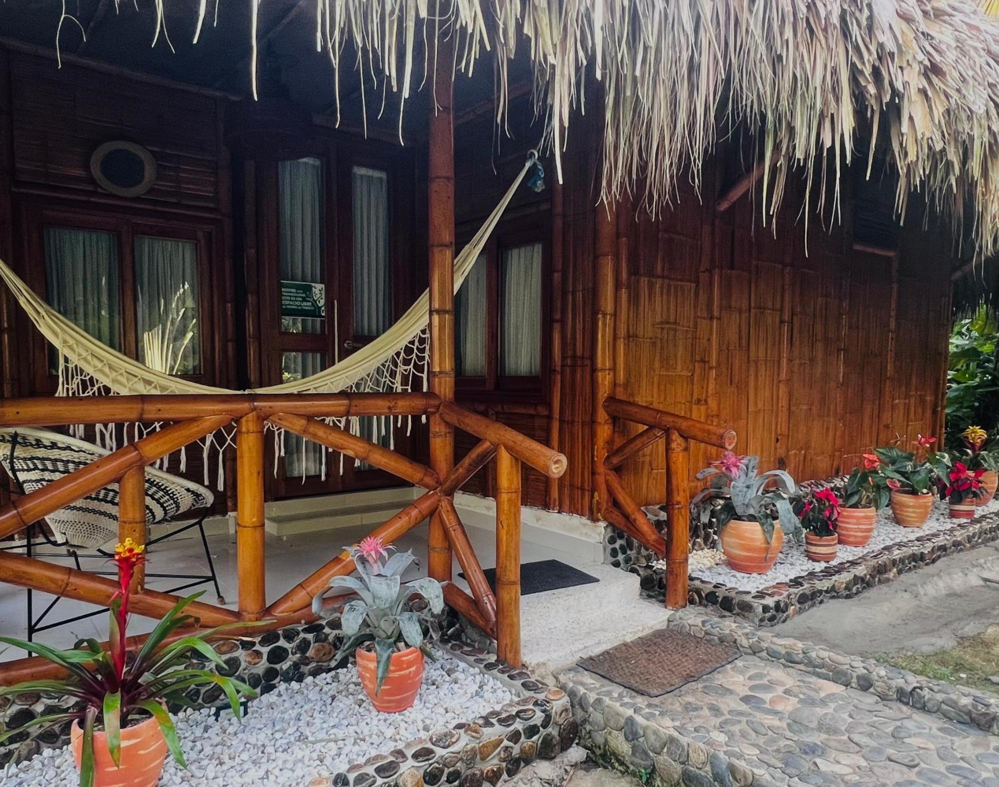Hotel Ecohabs Bamboo Parque Tayrona - Dentro Del Pnn Tayrona El Zaino Camera foto