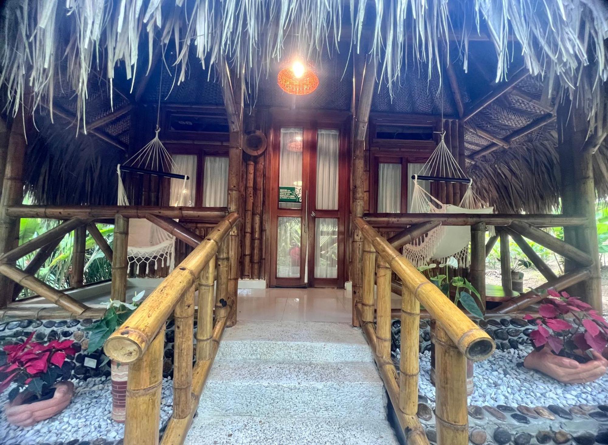 Hotel Ecohabs Bamboo Parque Tayrona - Dentro Del Pnn Tayrona El Zaino Esterno foto
