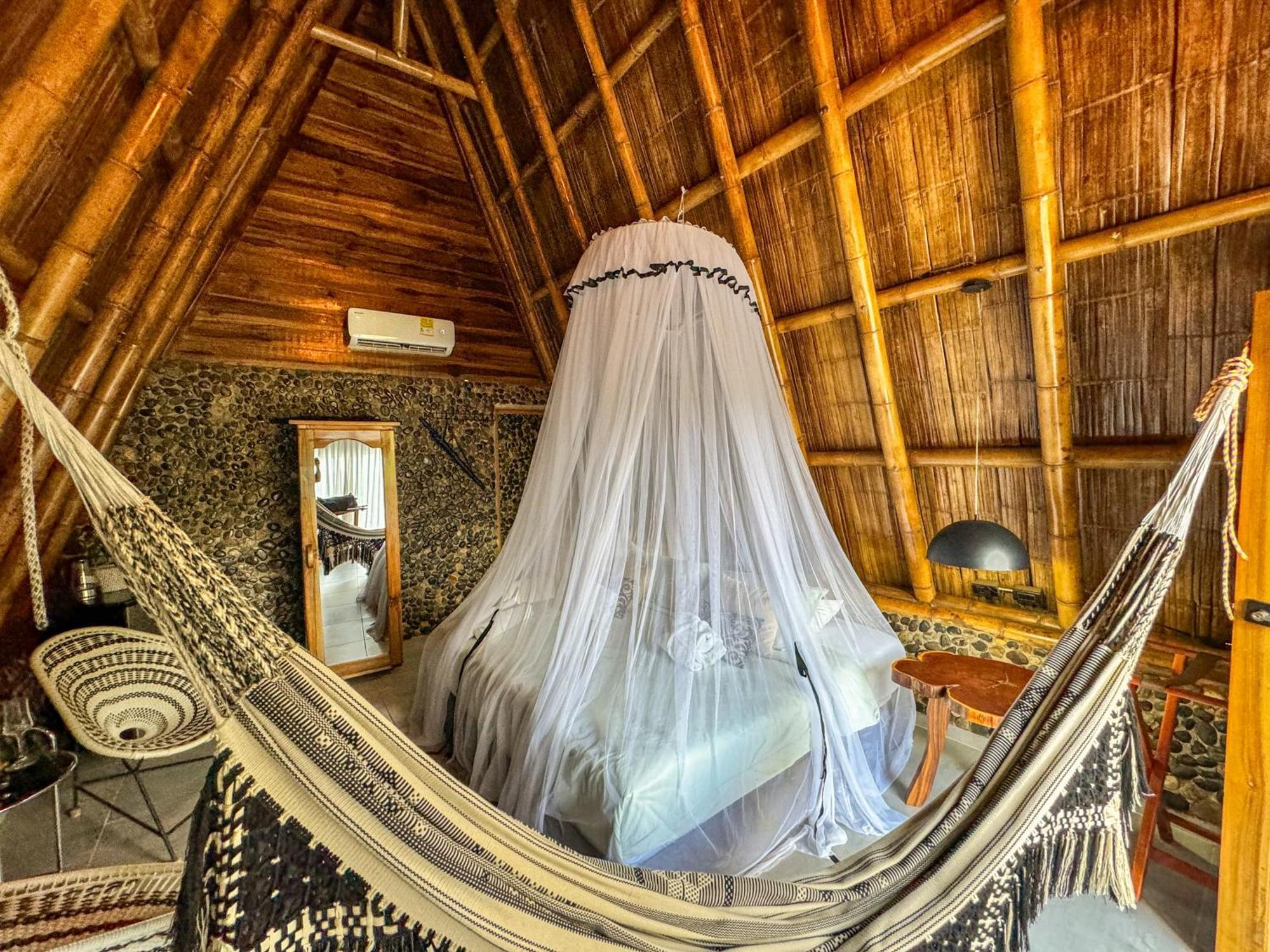 Hotel Ecohabs Bamboo Parque Tayrona - Dentro Del Pnn Tayrona El Zaino Esterno foto
