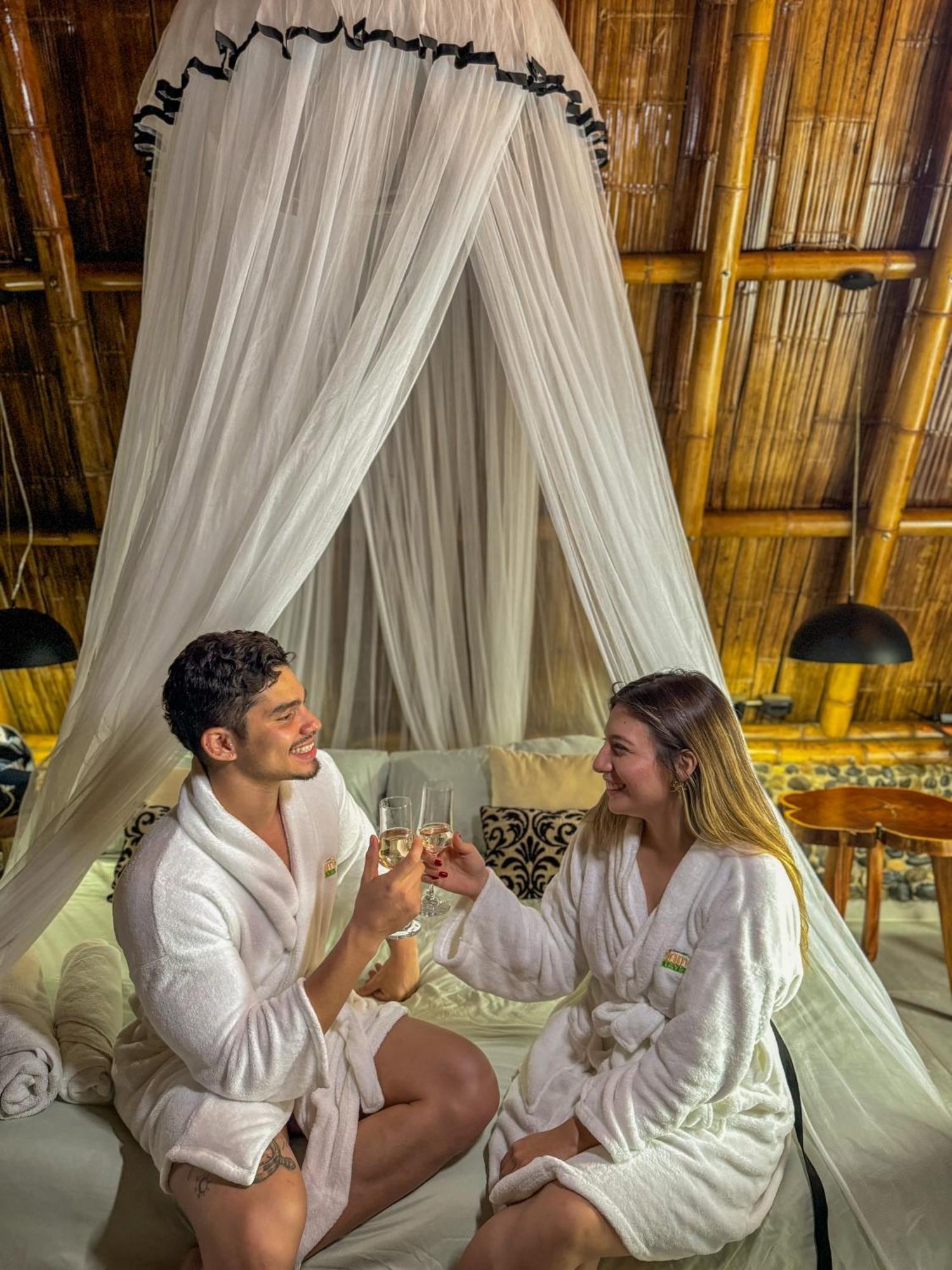 Hotel Ecohabs Bamboo Parque Tayrona - Dentro Del Pnn Tayrona El Zaino Esterno foto