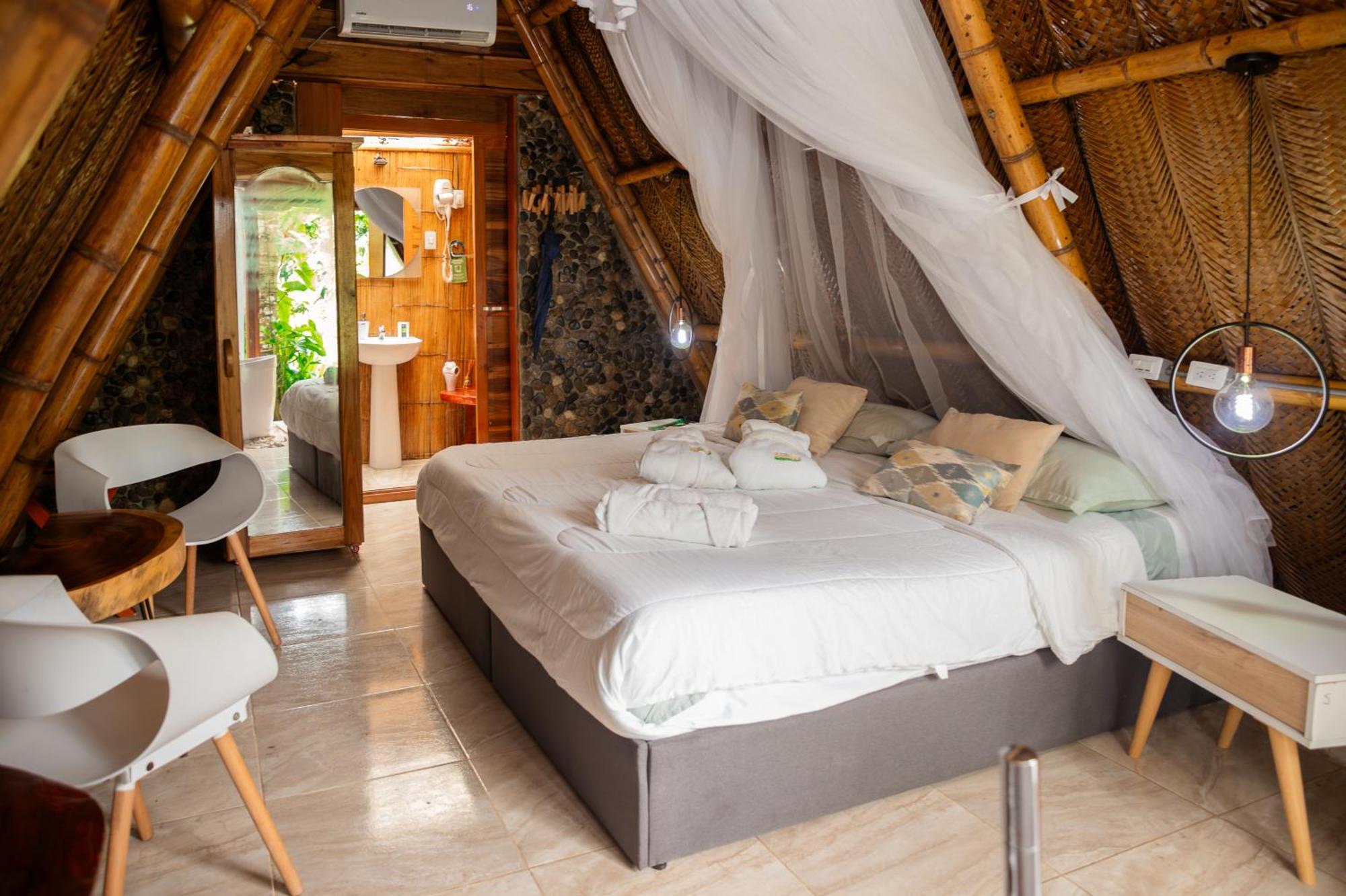 Hotel Ecohabs Bamboo Parque Tayrona - Dentro Del Pnn Tayrona El Zaino Camera foto