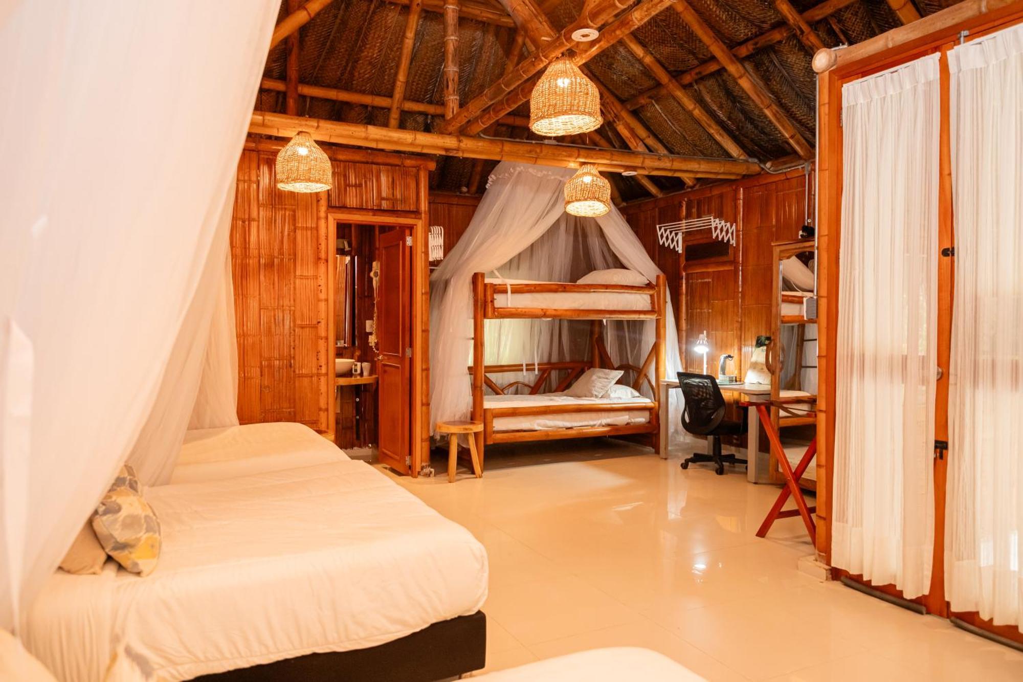 Hotel Ecohabs Bamboo Parque Tayrona - Dentro Del Pnn Tayrona El Zaino Camera foto