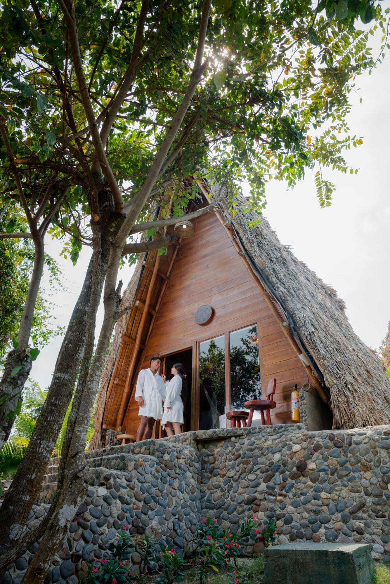 Hotel Ecohabs Bamboo Parque Tayrona - Dentro Del Pnn Tayrona El Zaino Esterno foto